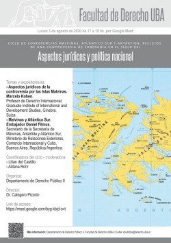 Malvinas, Atlántico Sur y Antártida. Reflejos de una controversia de soberanía en el siglo XXI: Aspectos jurídicos y política nacional