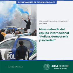 Mesa redonda del equipo internacional "Policía, democracia y sociedad"