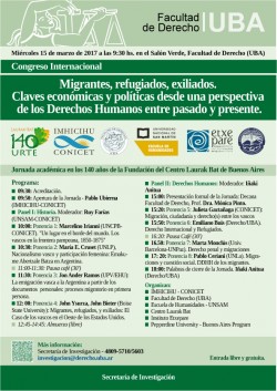 Migrantes, refugiados, exiliados. Claves económicas y políticas desde una perspectiva de los Derechos Humanos entre pasado y presente