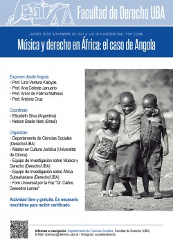 Música y derecho en África: el caso de Angola