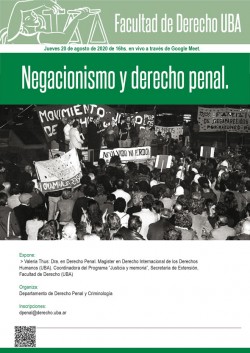 Negacionismo y derecho penal