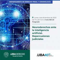 Neuroderechos ante la inteligencia artificial. Repercusiones judiciales
