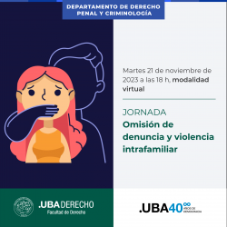 Omisión de denuncia y violencia intrafamiliar