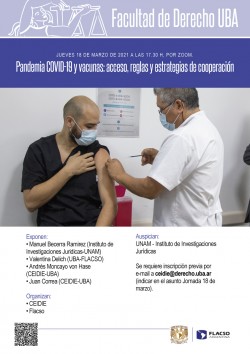 Pandemia COVID-19 y vacunas: acceso, reglas y estrategias de cooperaciÃ³n 