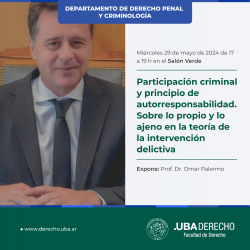 Participación criminal y principio de autorresponsabilidad. Sobre lo propio y lo ajeno en la teoría de la intervención delictiva