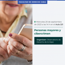 Personas mayores y cibercrimen