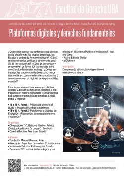 Plataformas digitales y derechos fundamentales