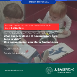 ¿Por qué leer desde el nacimiento y para toda la vida? Una conversación con María Emilia López