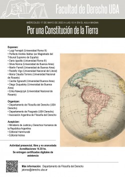 Por una Constitución de la Tierra