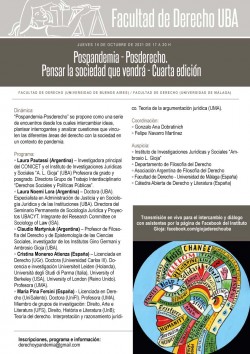 Pospandemia - Posderecho. Pensar la sociedad que vendrá - Cuarta edición