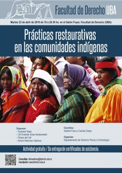 Prácticas restaurativas en las comunidades indígenas