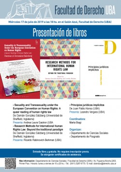 Presentación de libros del Departamento de Ciencias Sociales