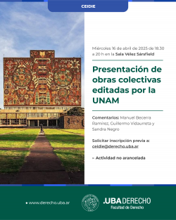 Presentación de obras colectivas editadas por la UNAM 