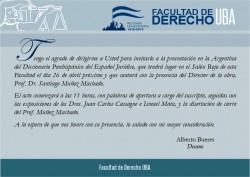 Presentación del <i>Diccionario Panhispánico del Español Jurídico</i>, dirigido por Santiago Muñoz Machado