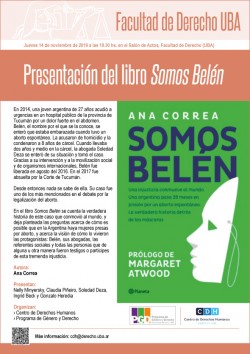 Presentación del libro <i>Somos Belén</i>