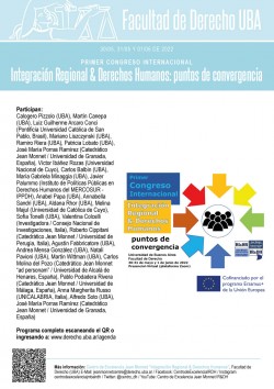 Primer Congreso Internacional "Integración Regional & Derechos Humanos: puntos de convergencia"