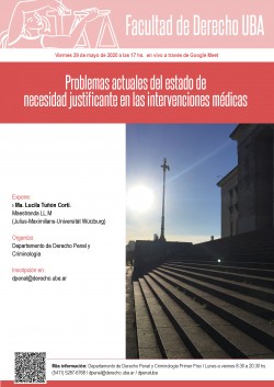 Problemas actuales del estado de necesidad justificante en las intervenciones médicas