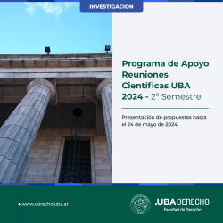 Programa de Apoyo Reuniones Científicas UBA 2024 2º Semestre