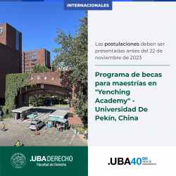Programa de becas para maestrías en "Yenching Academy" - Universidad de Pekín (China)