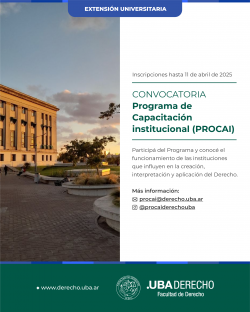 Programa de Capacitación institucional (PROCAI)