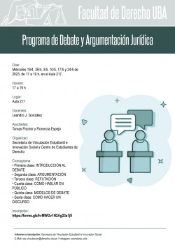 Programa de Debate y Argumentación Jurídica