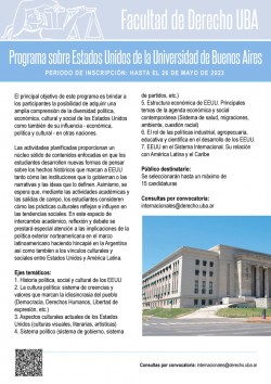 Programa sobre Estados Unidos de la Universidad de Buenos Aires