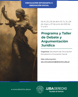 Programa y Taller de Debate y Argumentación Jurídica