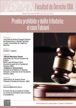 Prueba prohibida y delito tributario: el caso Falciani
