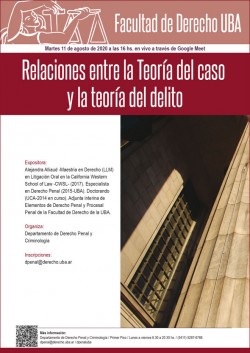 Relaciones entre la Teoría del caso y la teoría del delito