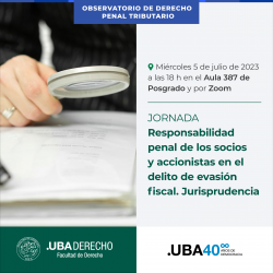 Responsabilidad penal de los socios y accionistas en el delito de evasión fiscal. Jurisprudencia