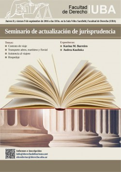 Derecho del Turismo: Seminario de actualización de jurisprudencia