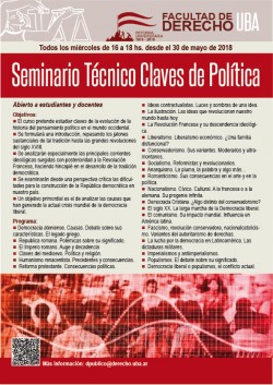 Seminario Técnico Claves de Política