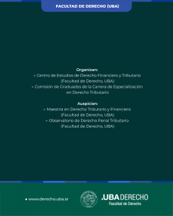 Taller de actualidad de jurisprudencia tributaria: "Nuevas perspectivas acerca de la responsabilidad solidaria en materia tributaria"