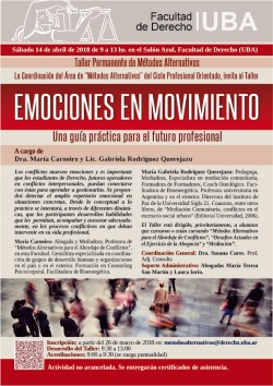 Taller Permanente de Métodos Alternativos: "Emociones en movimiento"