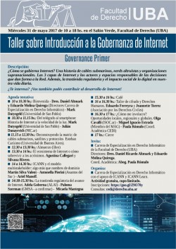 Taller sobre Introducción a la Gobernanza de Internet