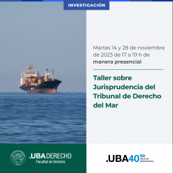 Taller sobre Jurisprudencia del Tribunal de Derecho del Mar