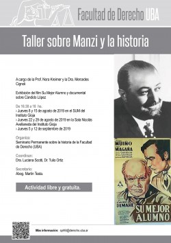 Taller sobre Manzi y la historia