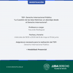 Talleres de Estudio Profundizado - Primer Cuatrimestre de 2024