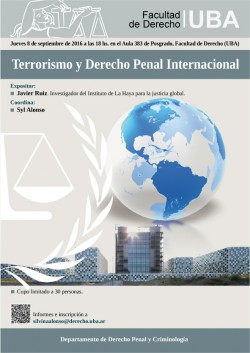 Terrorismo y Derecho Penal Internacional