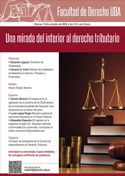 Una mirada del interior al derecho tributario