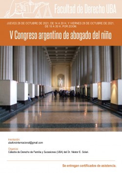 V Congreso argentino de abogado del niño