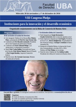 VIII Congreso Phelps: Instituciones para la innovación y el desarrollo económico