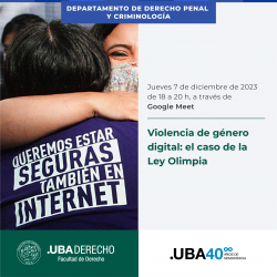 Violencia de género digital: el caso de la Ley Olimpia
