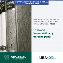 Vulnerabilidad y derecho penal