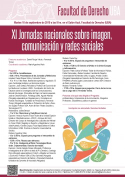 XI Jornadas nacionales sobre imagen, comunicaciÃ³n y redes sociales