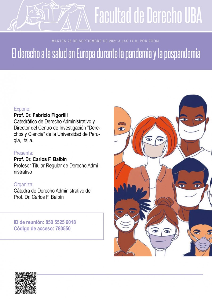 El derecho a la salud en Europa durante la pandemia y la pospandemia |  Facultad de Derecho - Universidad de Buenos Aires