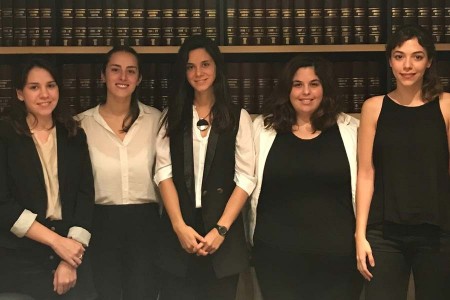 Campeonas del Concours d'Arbitrage International de Paris!
