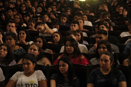 Charla con ingresantes del Ciclo Básico Común