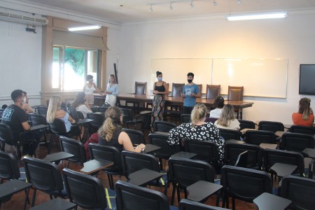 Charlas informativas sobre el proceso de seleccin de los/as estudiantes que representarn a la UBA en la dcima edicin del concurso "Simulacin judicial ante la Corte Penal Internacional"