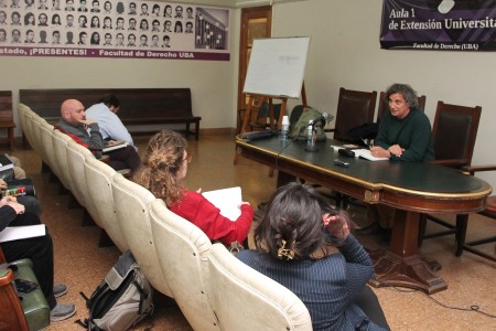 Ciclo de conferencias dictado por el profesor Alejandro Alagia 